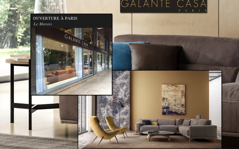 GALANTE CASA, première boutique à  Paris