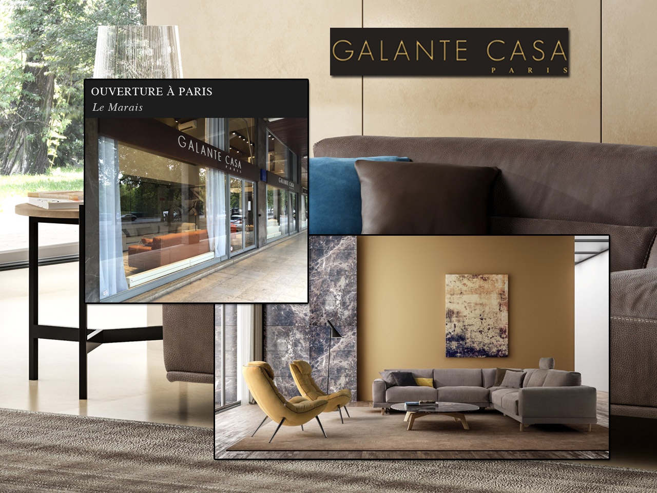 GALANTE CASA, première boutique à  Paris