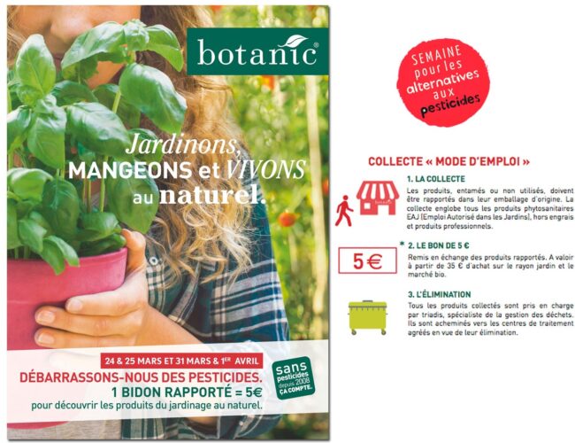 10 printemps sans pesticide pour Botanic