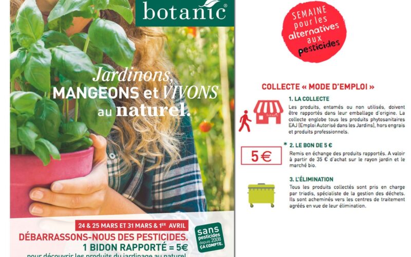 10 printemps sans pesticide pour Botanic