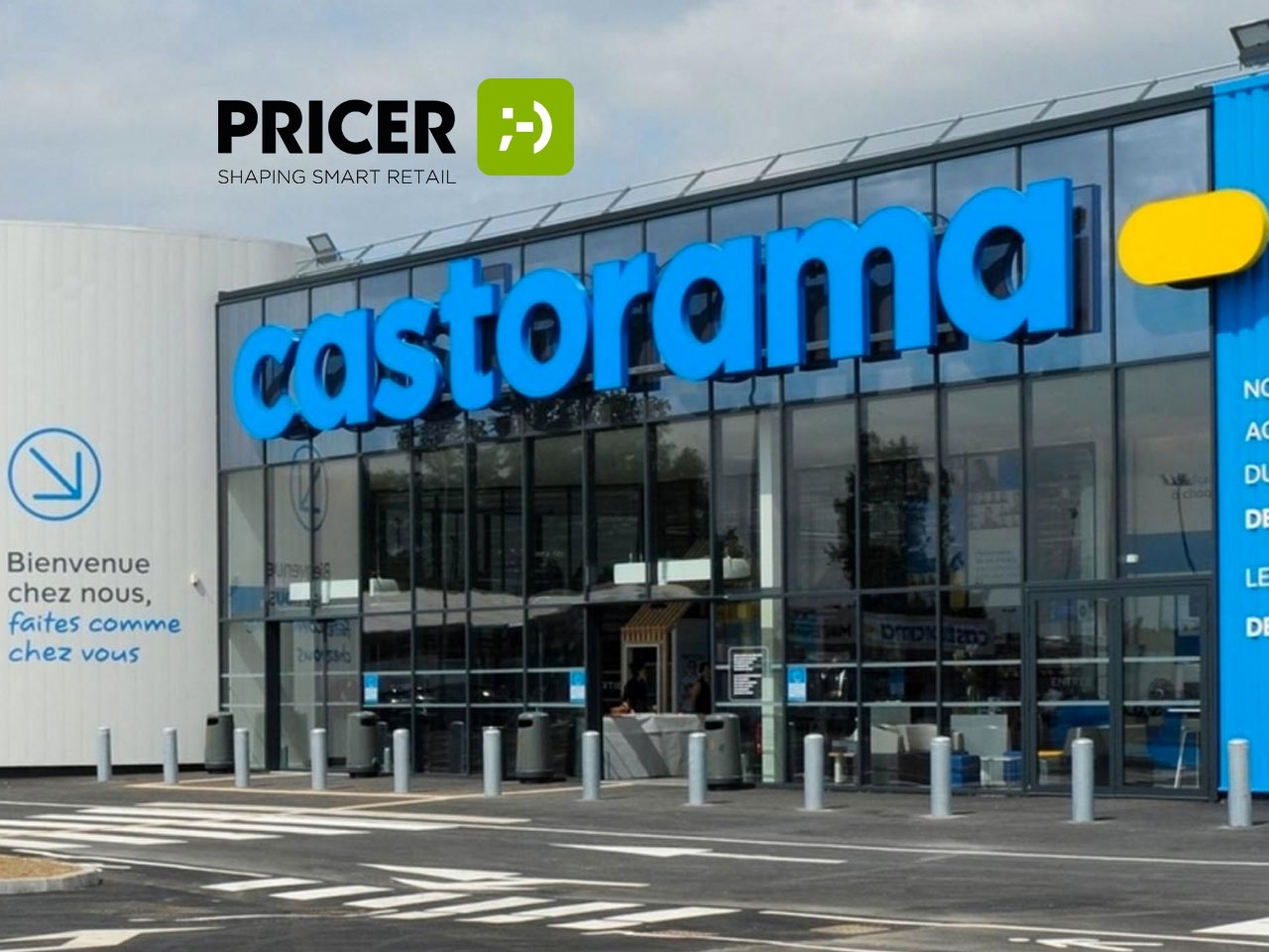 Castorama teste le géopositionnemet Pricer