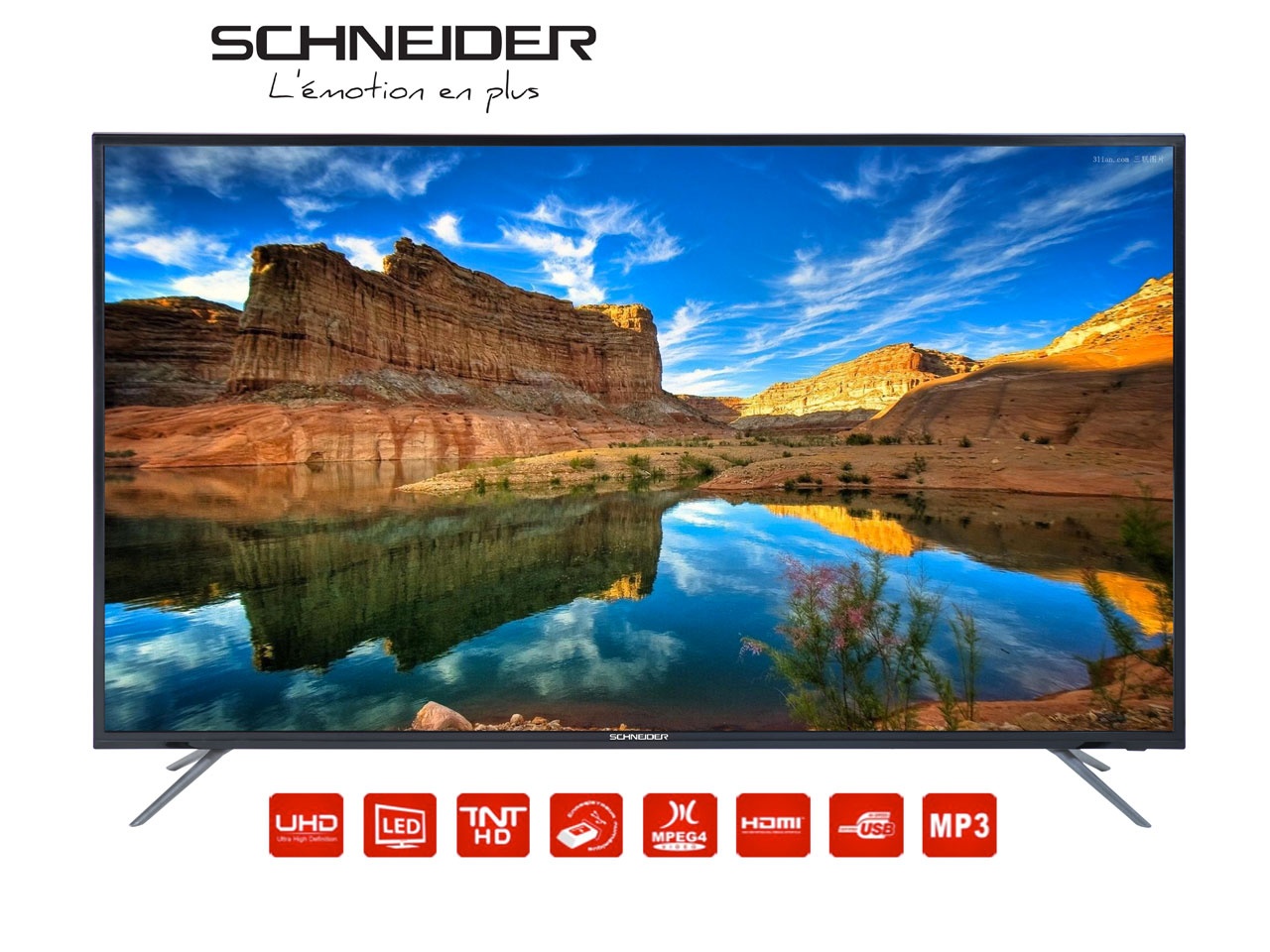 Nouveau Téléviseur 55 pouces Schneider