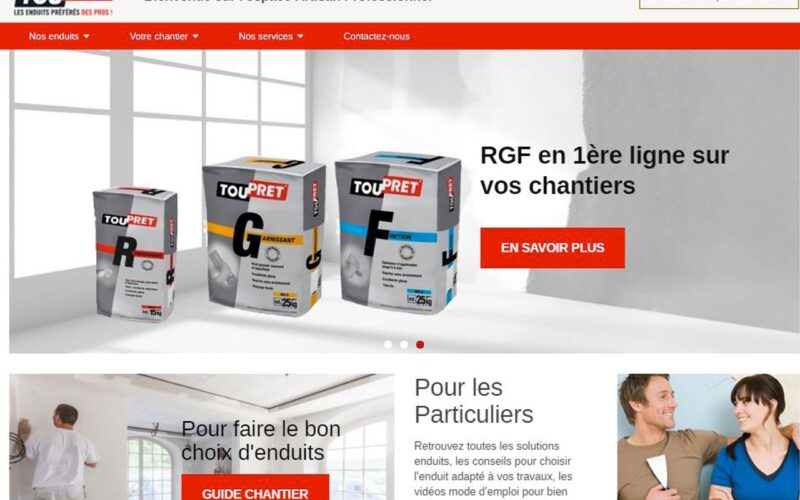 Transformation digitale, nouveau site internet à  la clé pour Toupret