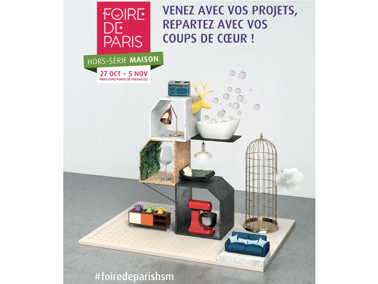 Hors-Série Maison, la griffe Foire de Paris au service des projets et de l’inspiration !