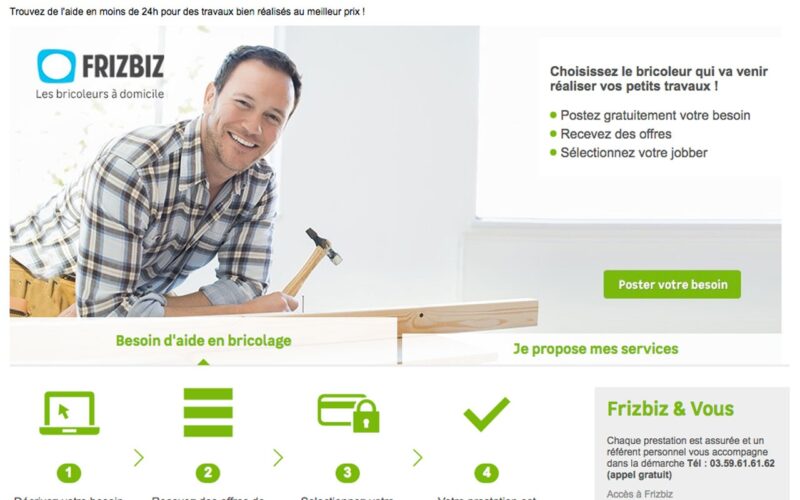 Service Frizbiz adopté