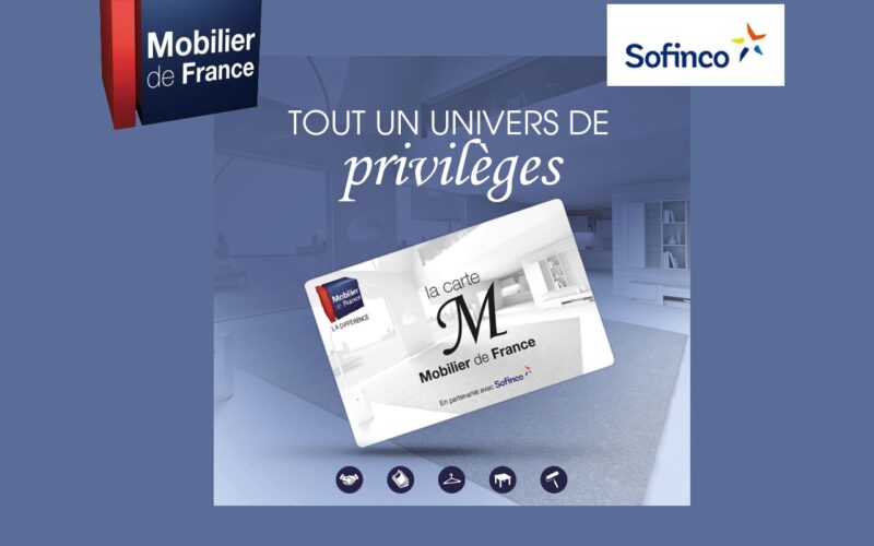 « M » de Mobilier de France, la 1ère carte affinitaire & privilège du meuble !
