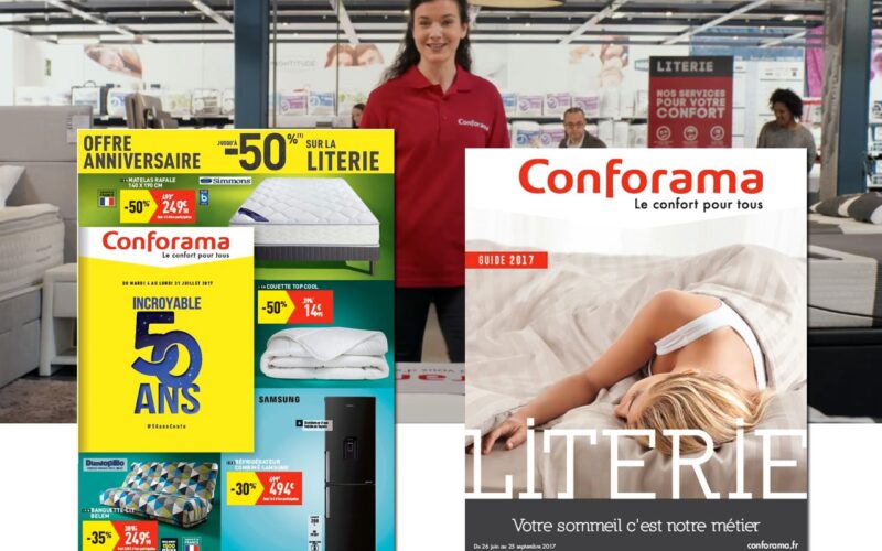 Conforama comme expert de la literie