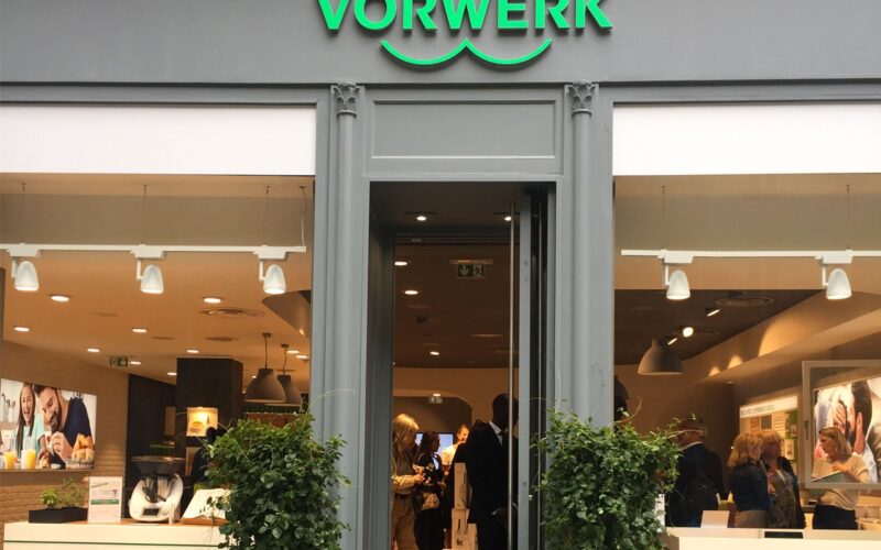Première boutique Vorwerk à  Paris