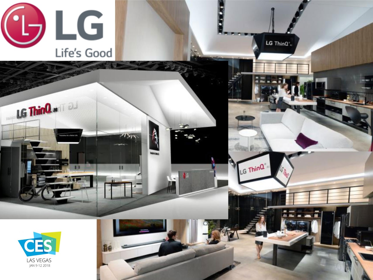 LG CES 2018 : Pléthores de lancements