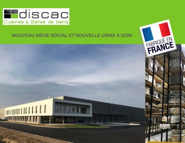 L’entreprise DISCAC a construit un nouveau siège social à  Izon (33)