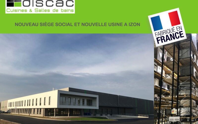 L’entreprise DISCAC a construit un nouveau siège social à  Izon (33)