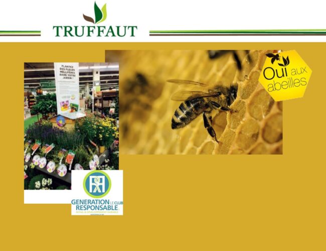 TRUFFAUT récompensé au R AWARDS 2017 pour sa démarche OUI aux abeilles