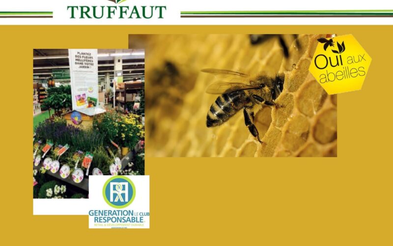 TRUFFAUT récompensé au R AWARDS 2017 pour sa démarche OUI aux abeilles