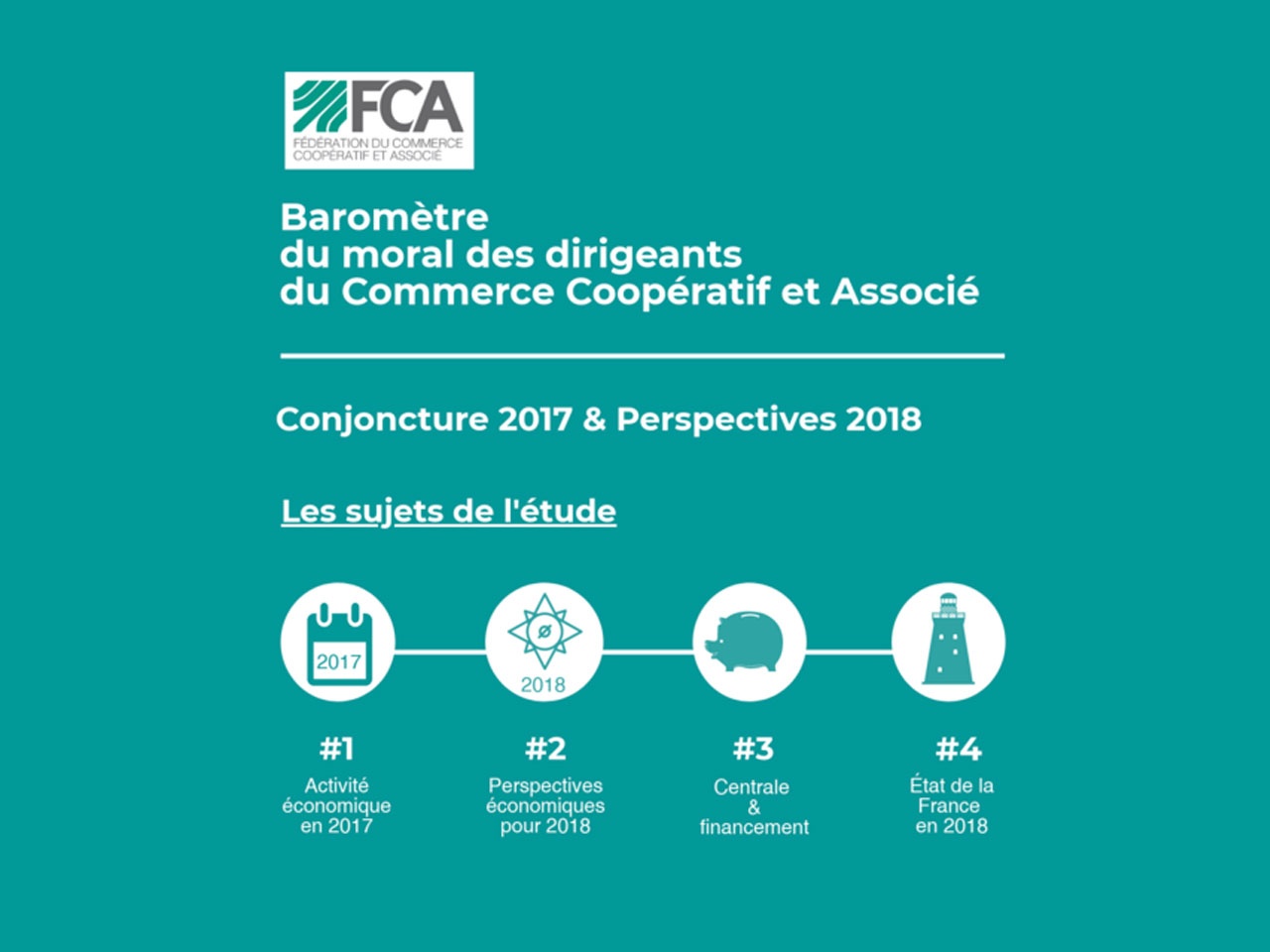 Baromètre du moral des dirigeants du Commerce Coopératif et Associé