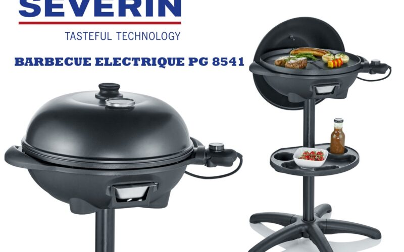 SEVERIN arrive avec un nouveau BBQ électrique 2 en 1 avec couvercle et thermostat !