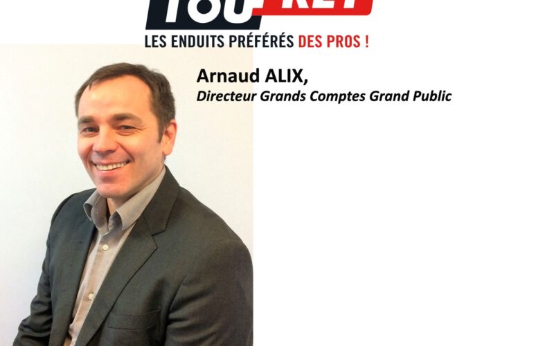 Arnaud ALIX nommé Directeur Grands Comptes Grand Public de TOUPRET