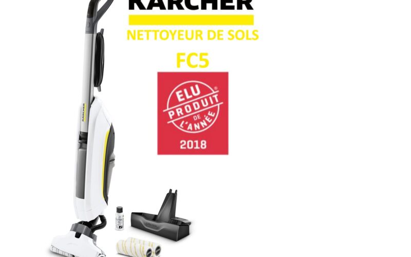 Le nettoyeur de sols FC5 de Kärcher « élu produit de l’année 2018 » !