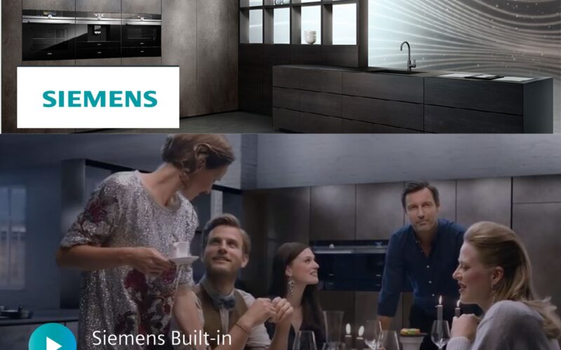 La cuisine Siemens au coeur de la maison, en TV et web pour 2018
