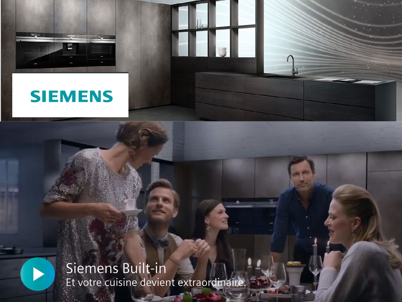 La cuisine Siemens au coeur de la maison, en TV et web pour 2018