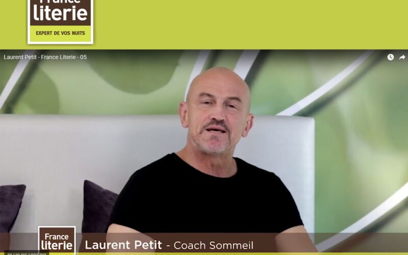 FRANCE LITERIE s’associe à  Laurent Petit et crée le concept de « Coach Sommeil »