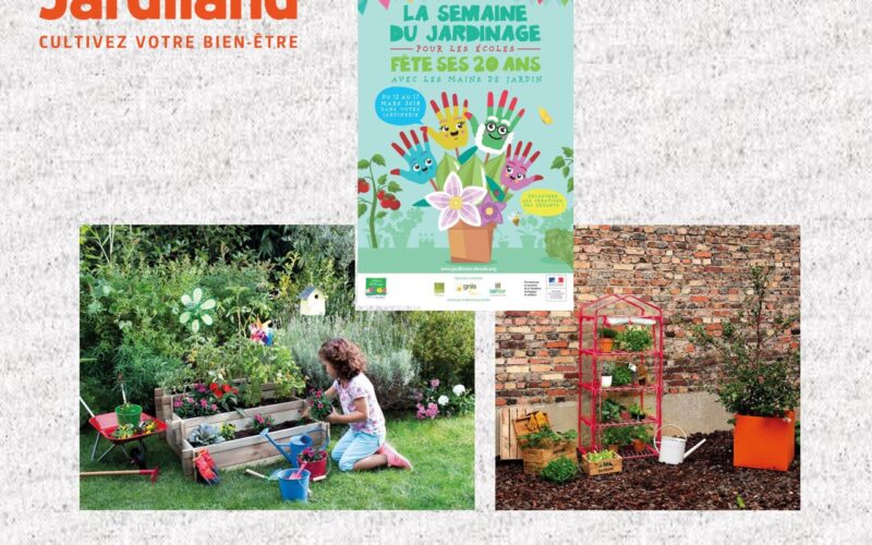 Jardiland, partenaire de « La Semaine du Jardinage pour les écoles »