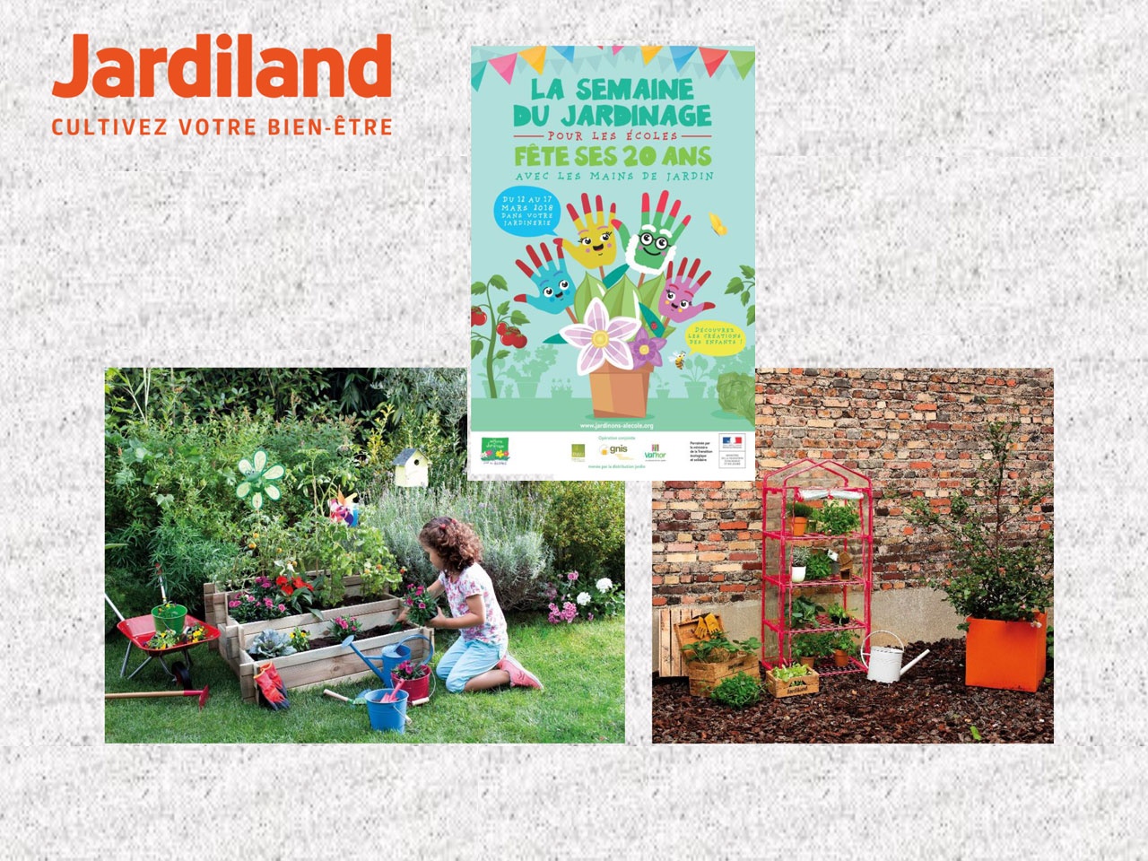 Jardiland, partenaire de « La Semaine du Jardinage pour les écoles »