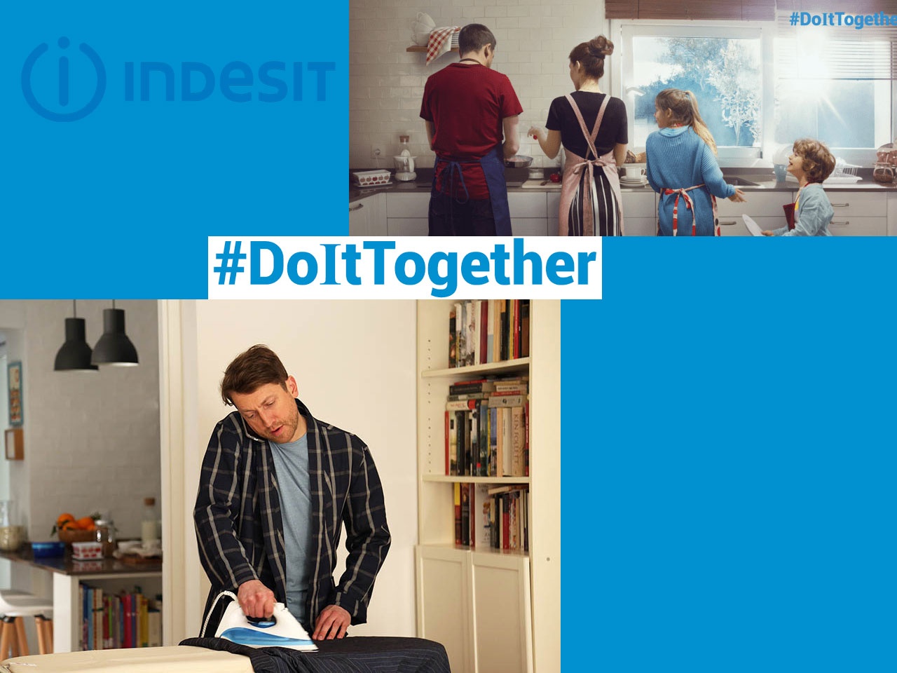 INDESIT : seconde édition de la campagne #DoIt Together*