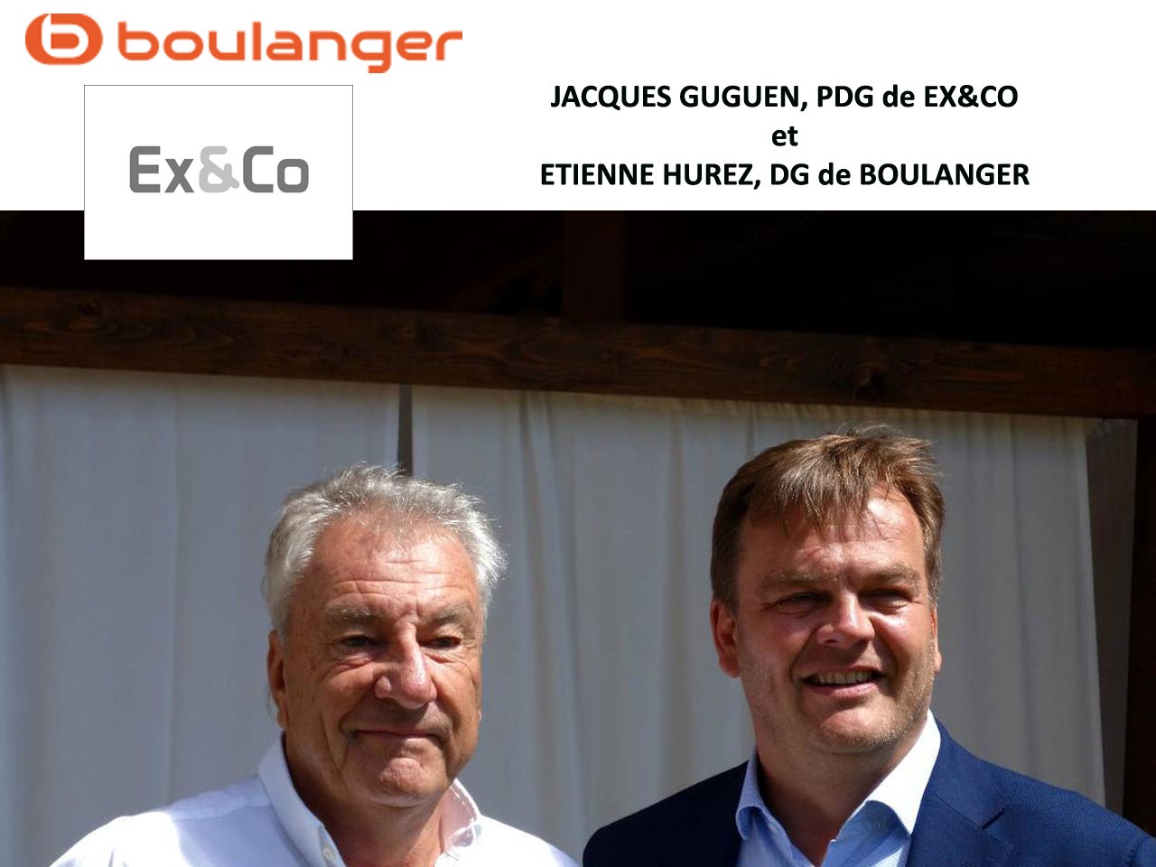 Boulanger s’associe à  EX&CO