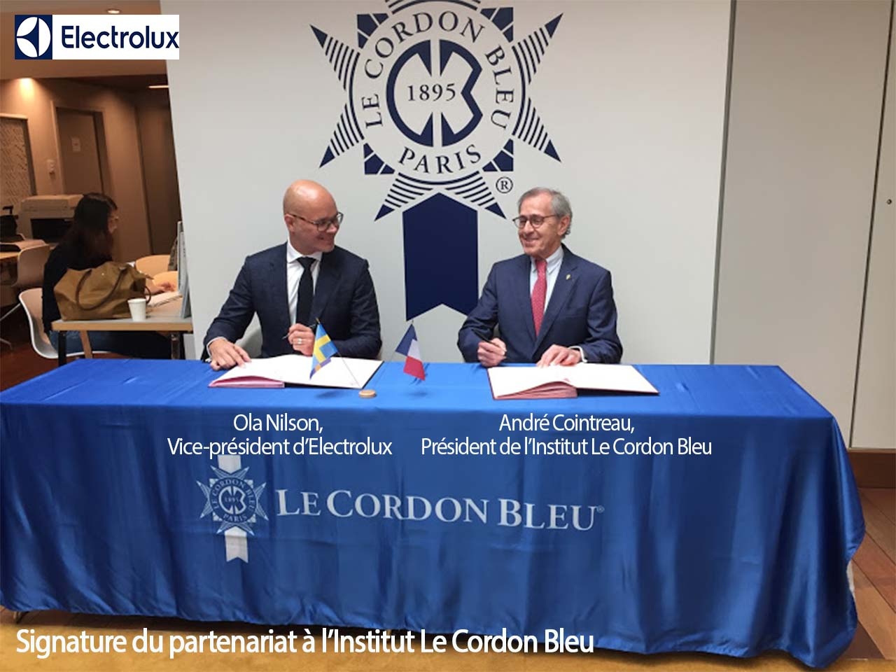 Electrolux signe un partenariat à  portée internationale avec l’institut Le Cordon Bleu