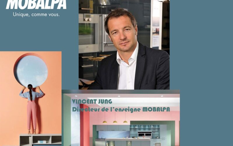 Vincent Jung est le nouveau directeur de l’enseigne Mobalpa