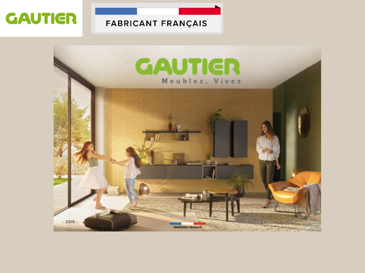 « MEUBLEZ, VIVEZ », la nouvelle signature des Meubles Gautier