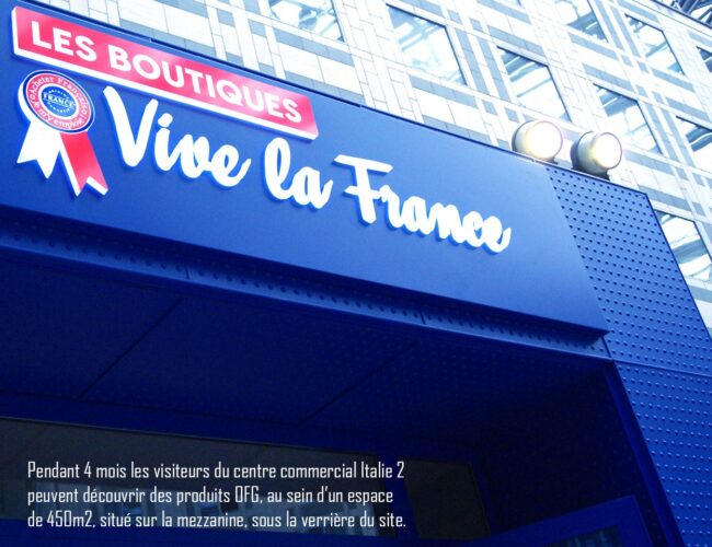 Une vitrine pour les produits « OFG »