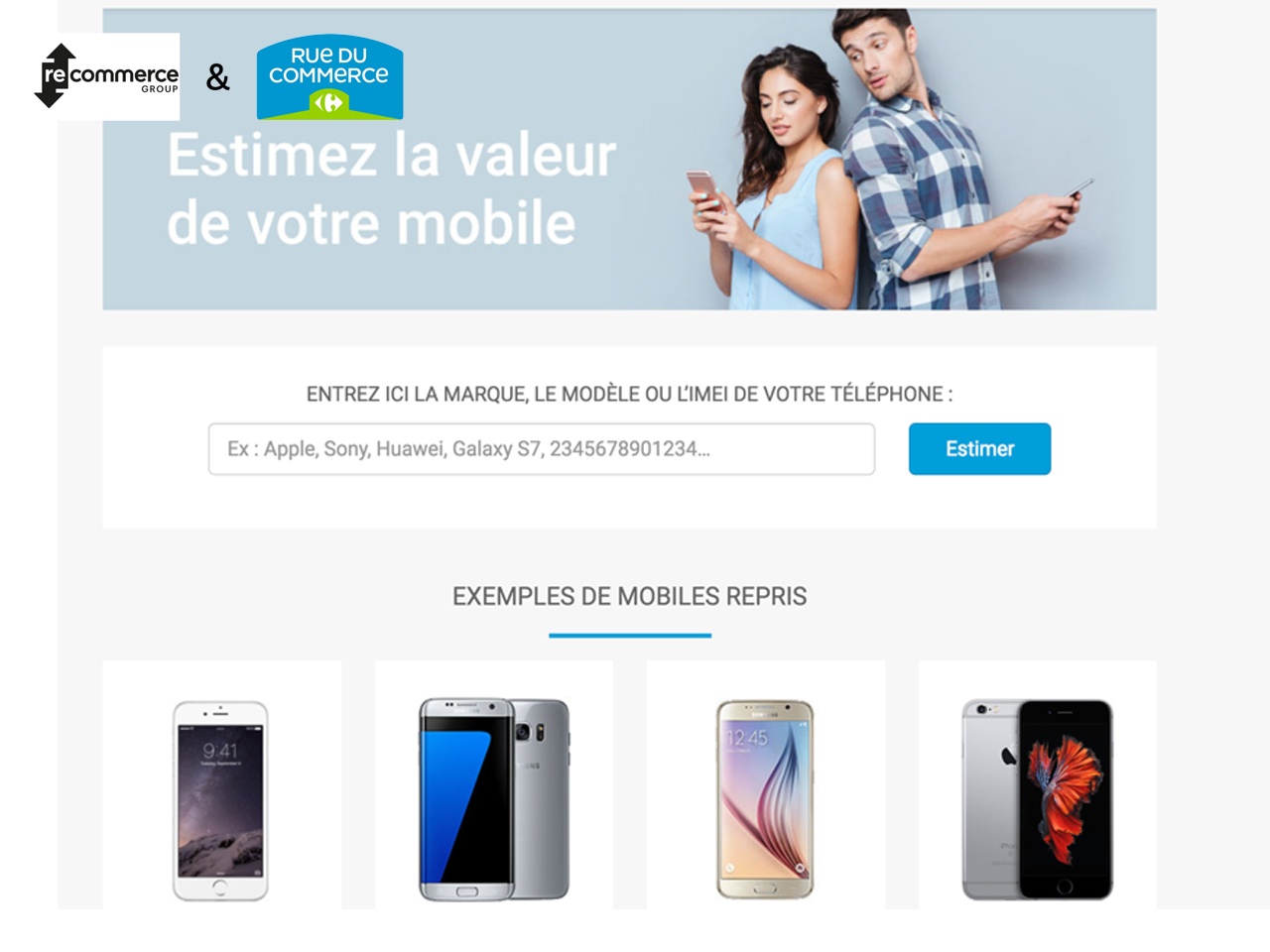 RECOMMERCE GROUP déploie pour RUE DU COMMERCE une solution de rachat de mobiles sur-mesure