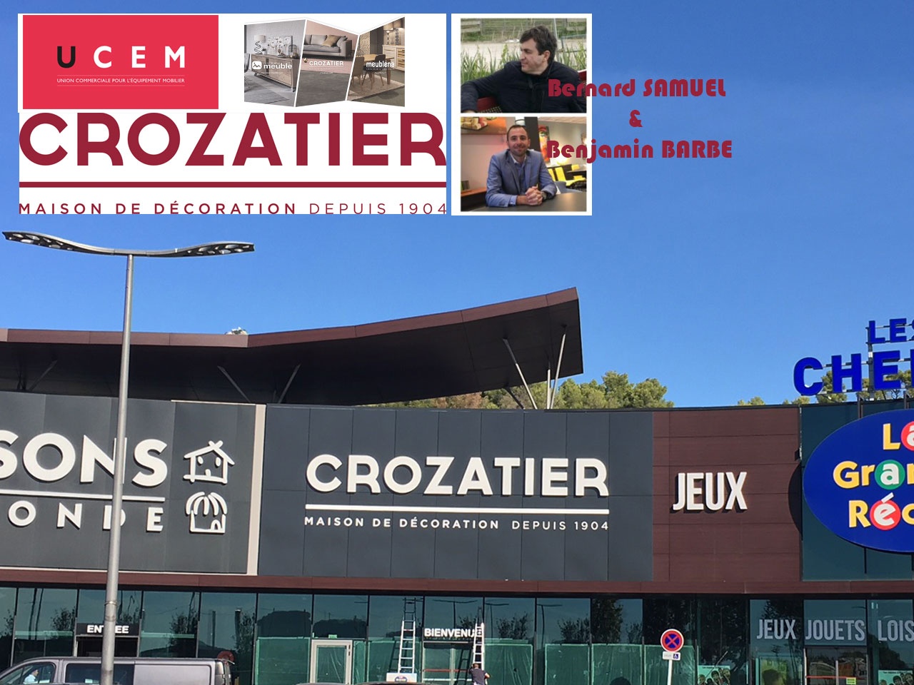 CROZATIER ouvre son 26ème magasin à  Toulon