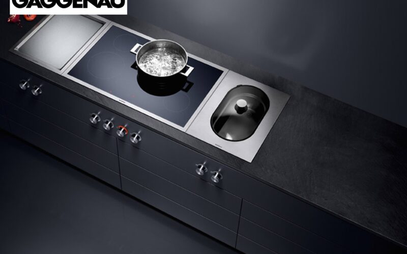 Gaggenau dévoile sa nouvelle table de cuisson induction Full Zone