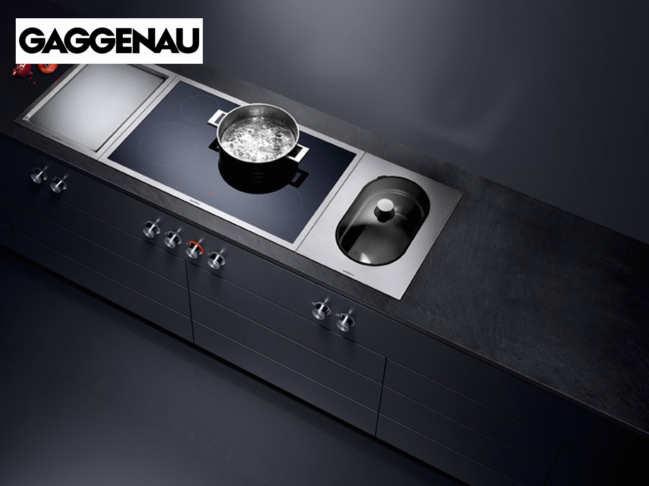 Gaggenau dévoile sa nouvelle table de cuisson induction Full Zone