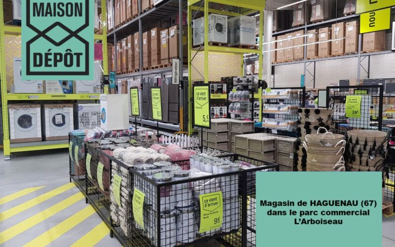 Maison dépôt du groupe Conforama annonce une 8ème ouverture à  Haguenau (67)