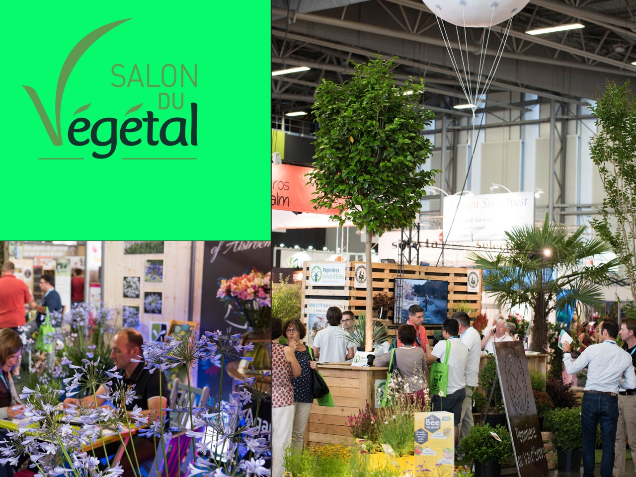 34ème édition du Salon du Végétal à  Nantes du 10 au 12 septembre 2019