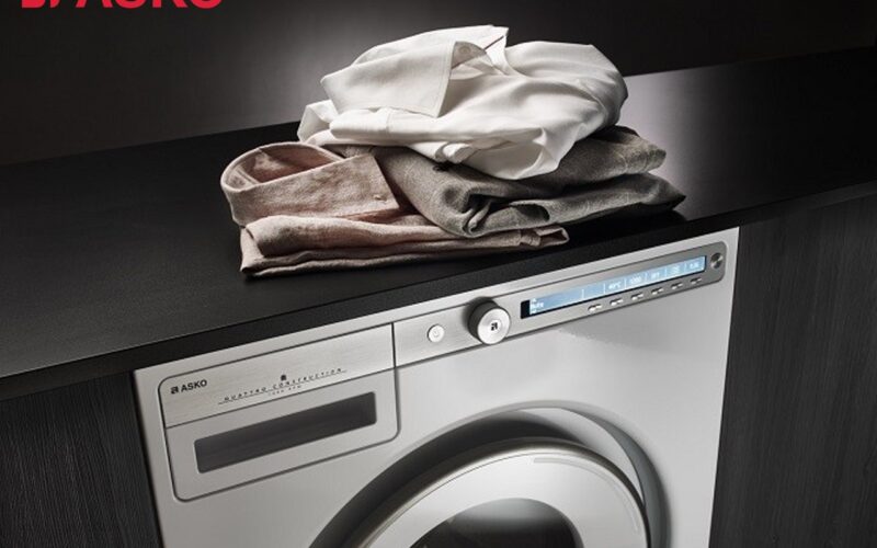 Le nouveau lave-linge Asko W4096P.W optimise la qualité de lavage et de rinçage