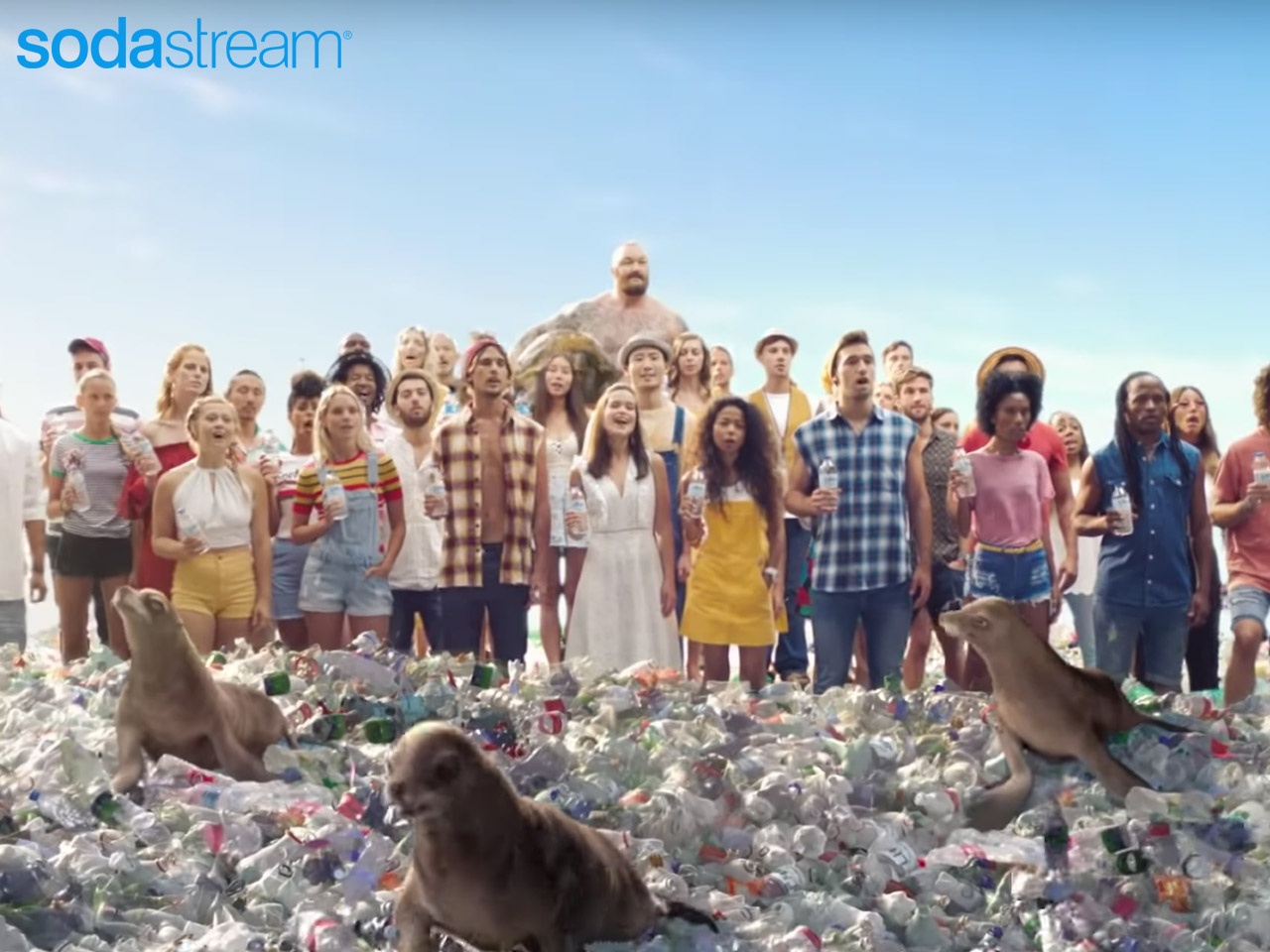 SodaStream : une campagne environnementale pour lutter contre les bouteilles à  usage unique