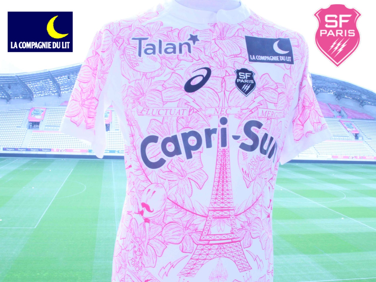 La Compagnie du Lit est devenue partenaire principal du Stade Français Paris