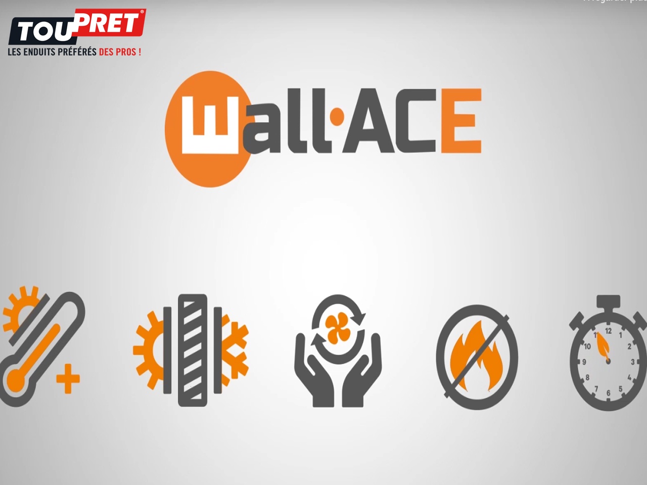 Toupret participe au projet européen Wall-ACE