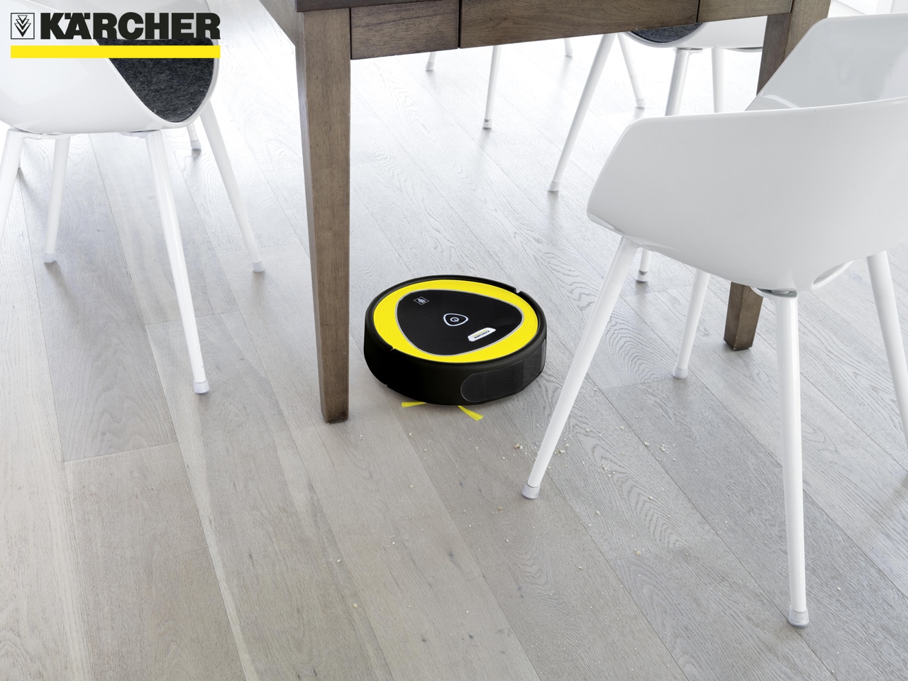 Kärcher lance le RC 3, son nouvel aspirateur robot connecté