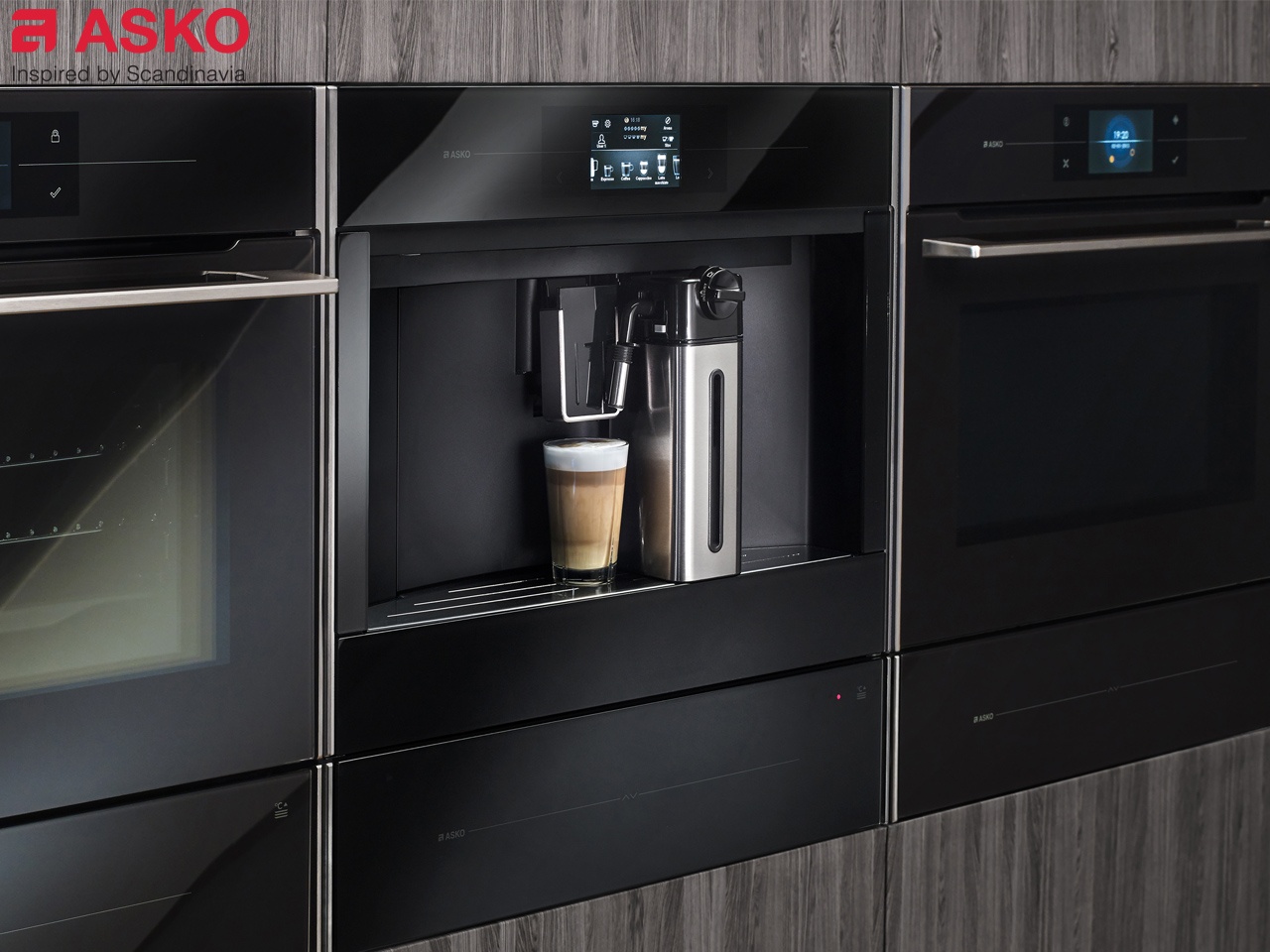 Asko présente sa nouvelle machine à  café à  grains entiers