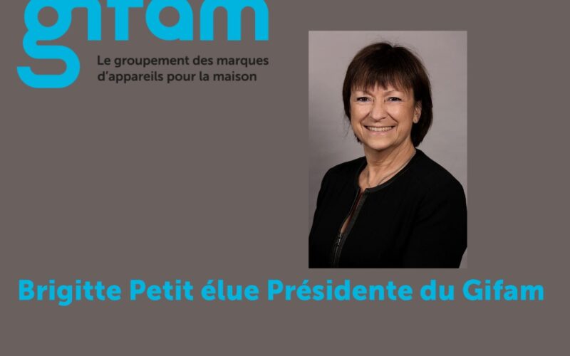 Brigitte Petit, Présidente de Beko France, élue Présidente du Gifam