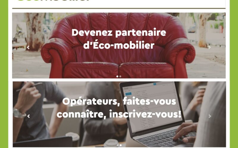 éco-mobilier lance sa campagne 2019 d’appels d’offres sur de nouveaux principes