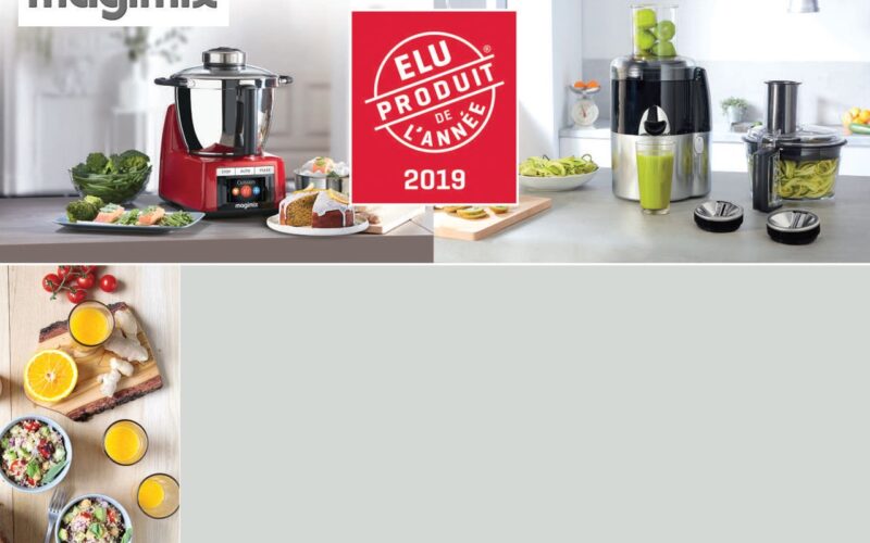 Magimix : 2 produits « élu Produit de l’année  » 2019 : le Cook Expert & le Juice Expert 5