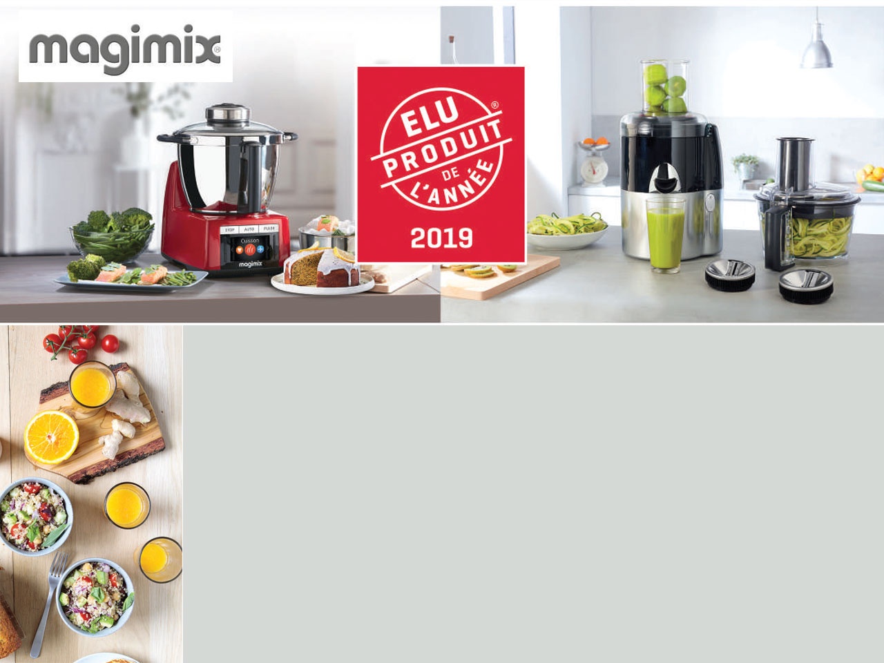 Magimix : 2 produits « élu Produit de l’année  » 2019 : le Cook Expert & le Juice Expert 5