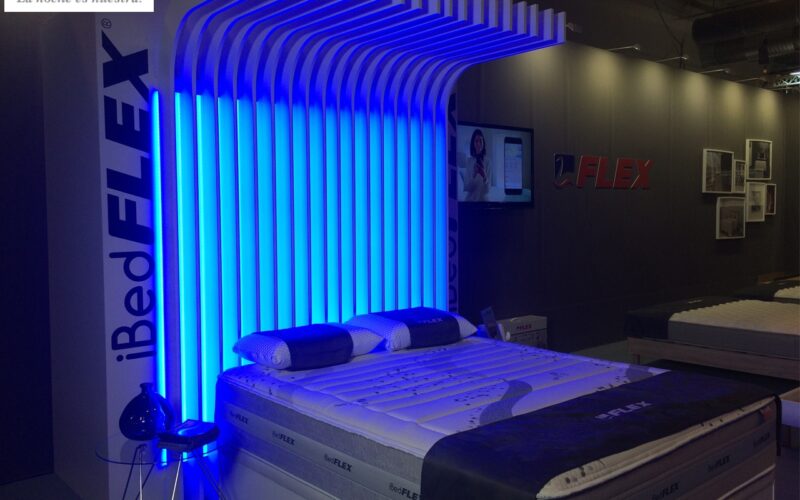 FLEX va jusqu’au bout de la technologie, avec son premier matelas connecté intelligent iBed
