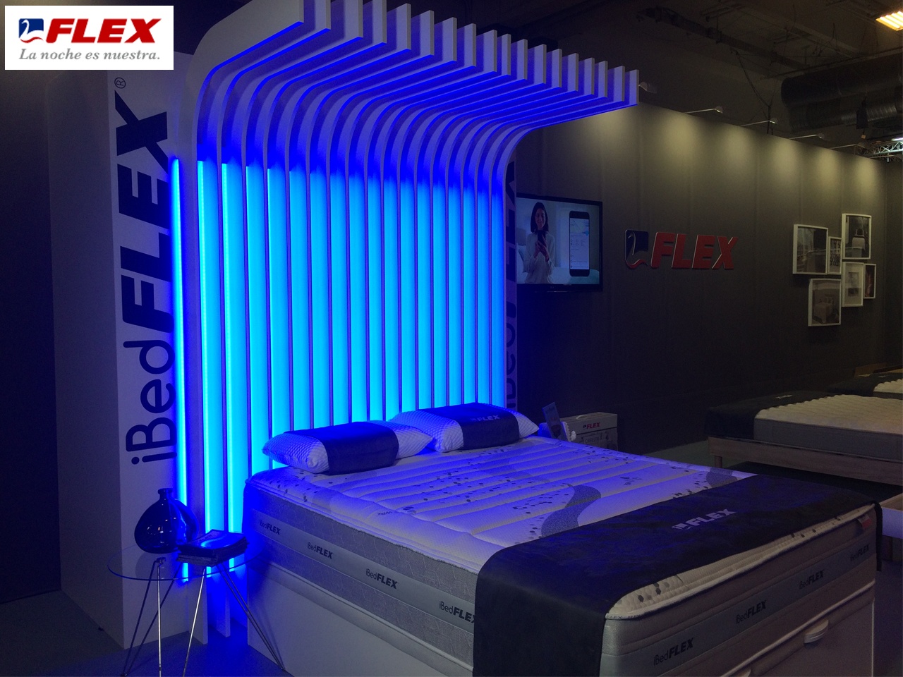 FLEX va jusqu’au bout de la technologie, avec son premier matelas connecté intelligent iBed